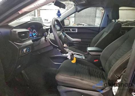 2021 Ford Explorer Xlt z USA, uszkodzony, nr VIN 1FMSK7DH5MGC36163